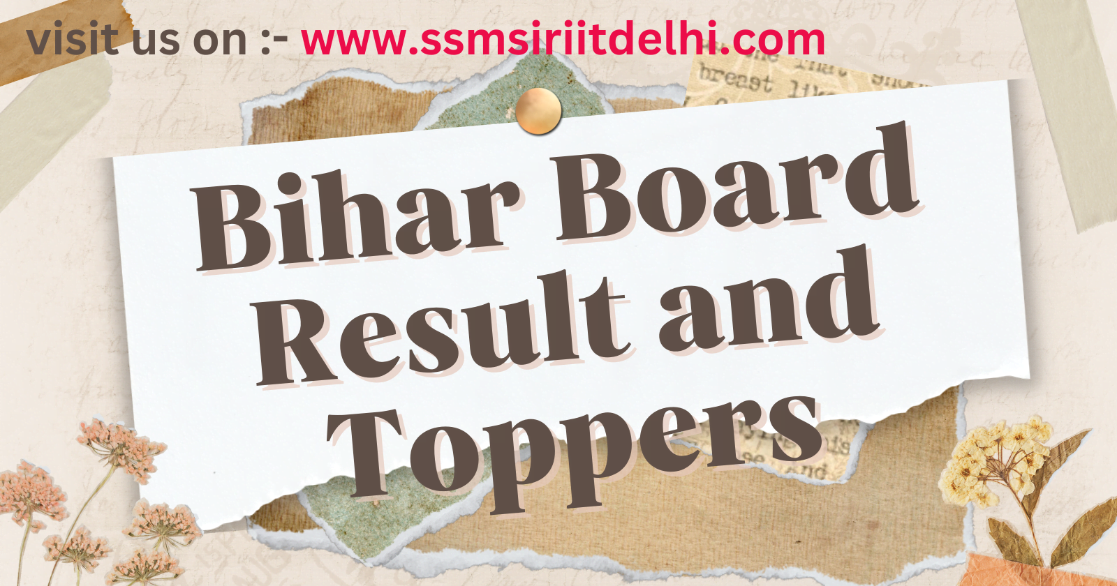 Bihar Board 10th Result Check Here | Bihar Board 10th result 2024 link Online Roll Number | Bihar Board Topper